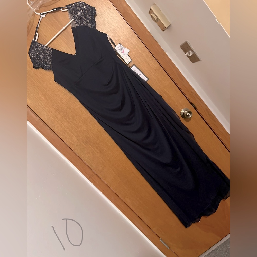 Dark blue cocktail dress